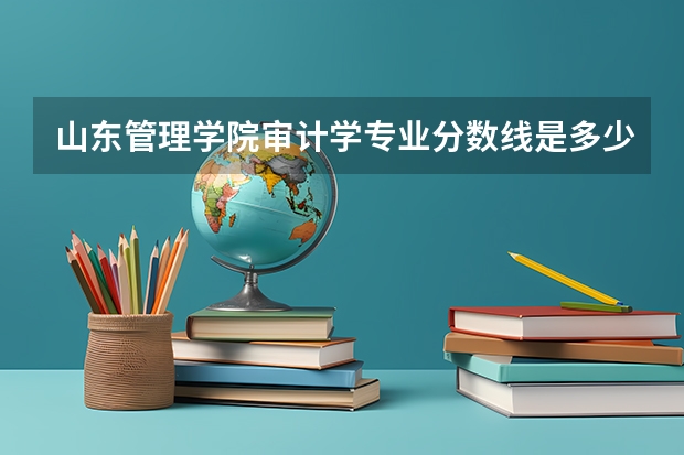 山东管理学院审计学专业分数线是多少(近三年分数线一览)