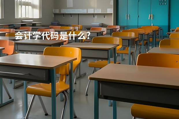 会计学代码是什么?