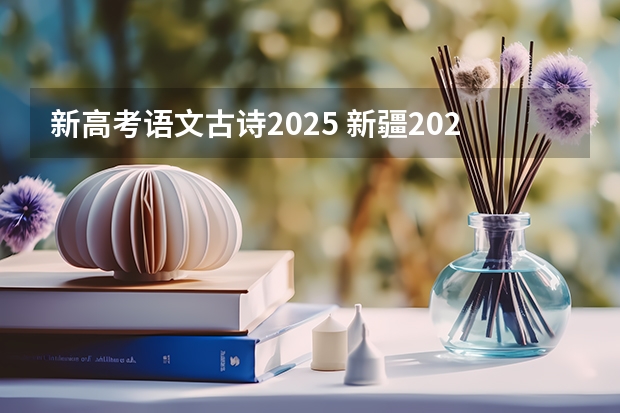 新高考语文古诗2025 新疆2025年是新高考还是老高考