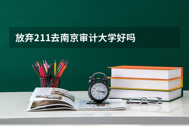 放弃211去南京审计大学好吗