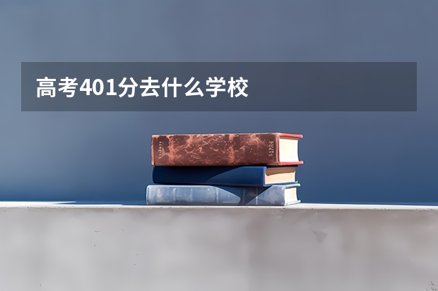 高考401分去什么学校