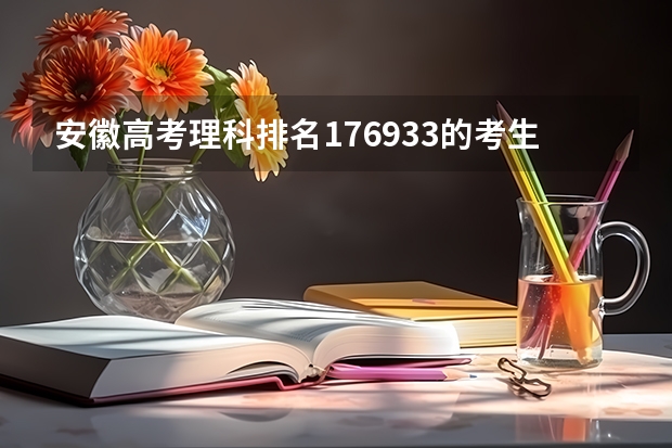 安徽高考理科排名176933的考生报什么大学