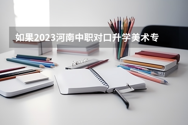 如果2023河南中职对口升学/美术专业/考了300分左右能上什么专科公办学校？