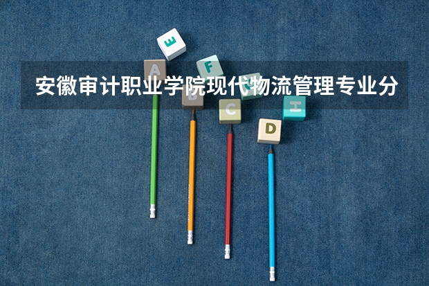 安徽审计职业学院现代物流管理专业分数线是多少(近三年分数线一览)