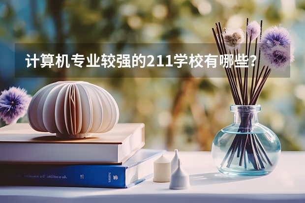 计算机专业较强的211学校有哪些？