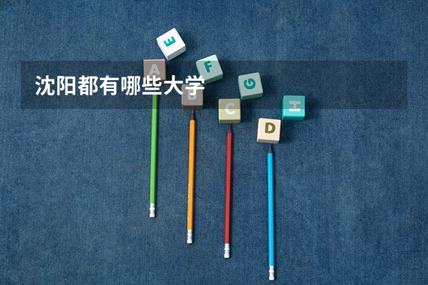 沈阳都有哪些大学.